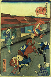 江戸時代の「追分」
