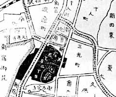 大火による焼失範囲