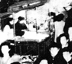 露天の夜店